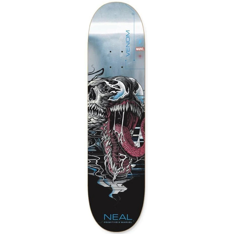 Primitive Marvel Robert Neal Venom 8.125 Skateboard Deck