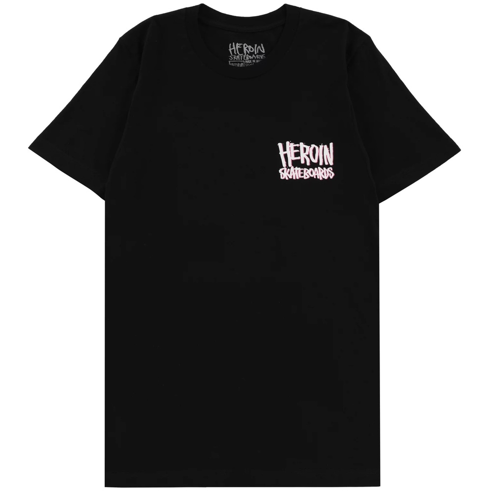 Heroin Mini Egg Black T-Shirt [Size: M]