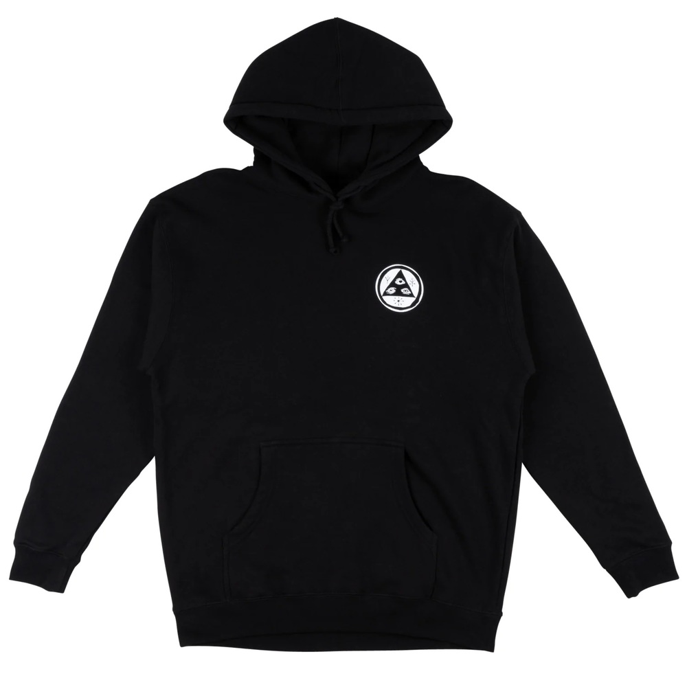 Welcome Skateboards Bird Brain Black Hoodie [Size: M]