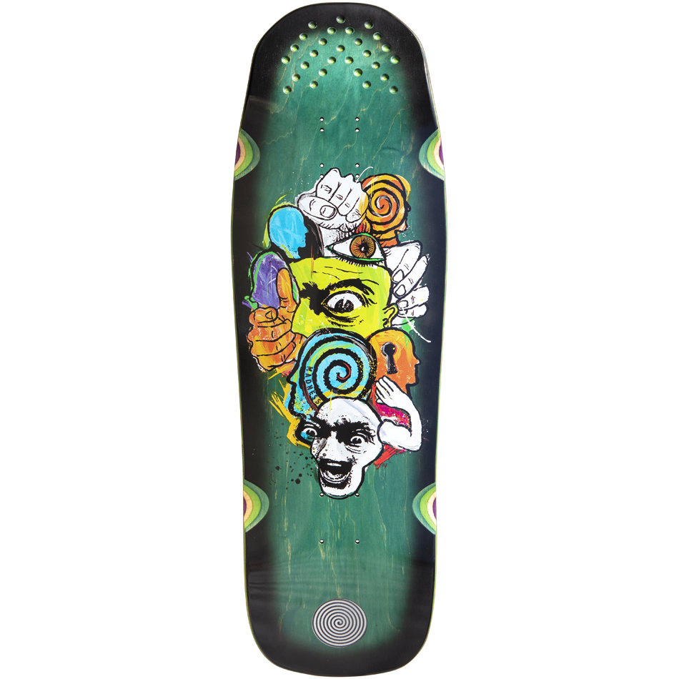 Madness Fit R7 Blunt Green 10.0 Skateboard Deck