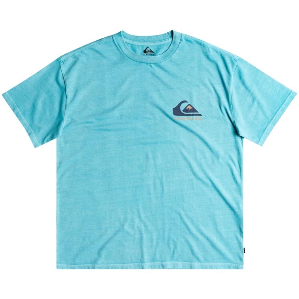 Quiksilver Heritage Omni Logo Delphinium Blue T-Shirt [Size: M]