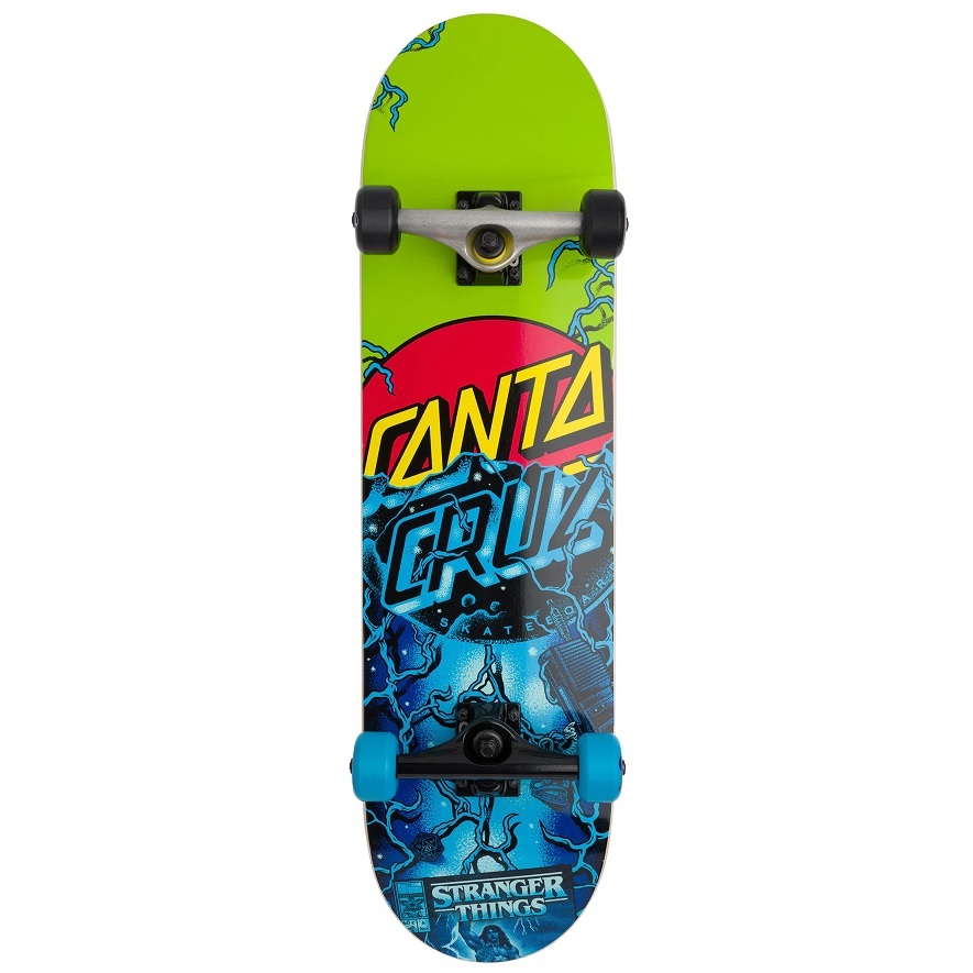 Santa Cruz Stranger Things Classic Dot 8.25 Complete Skateboard