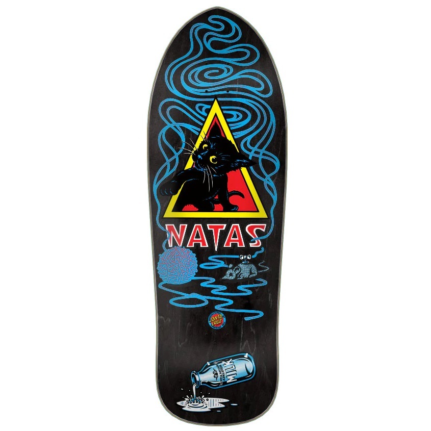 Santa Cruz Natas Kitten Reissue 9.89 Skateboard Deck