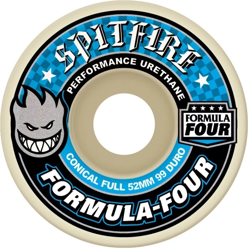 Spitfire Conical Full F4 99D 58mm Skateboard Wheels