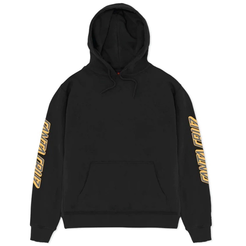 Santa Cruz Reverse MFG Dot Black Youth Hoodie [Size: 8]