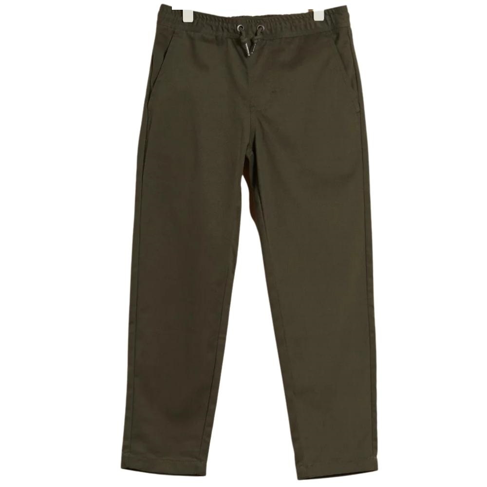 Santa Cruz Solid Strip Elastic Olive Green Youth Pants