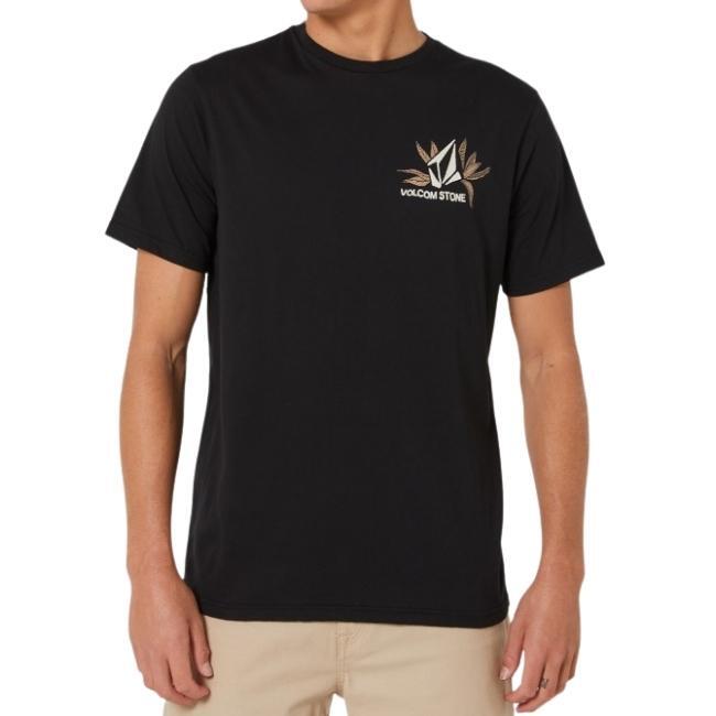 Volcom Skate Vitals Rise N Stone Black T-Shirt [Size: M]