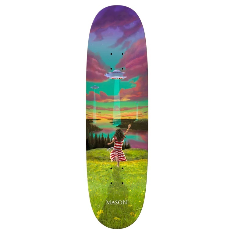 Real Visitors Silva Silk 8.75 Skateboard Deck