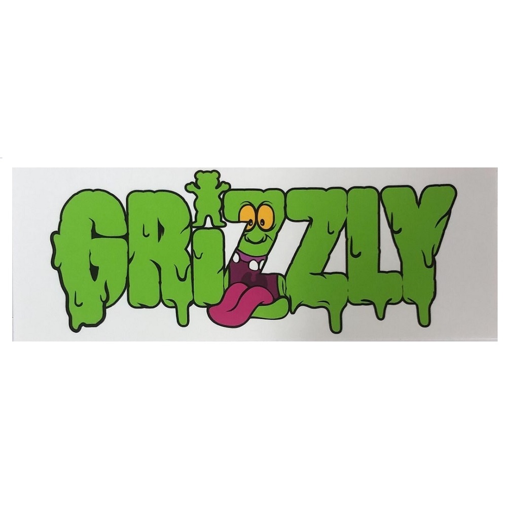 Grizzly Extra Large Stamp SPR21 Design 2 Skateboard Sticker