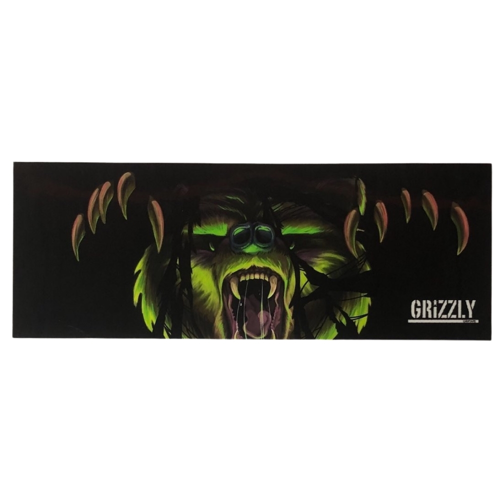 Grizzly Extra Large Stamp SUM20 Design 2 Skateboard Sticker