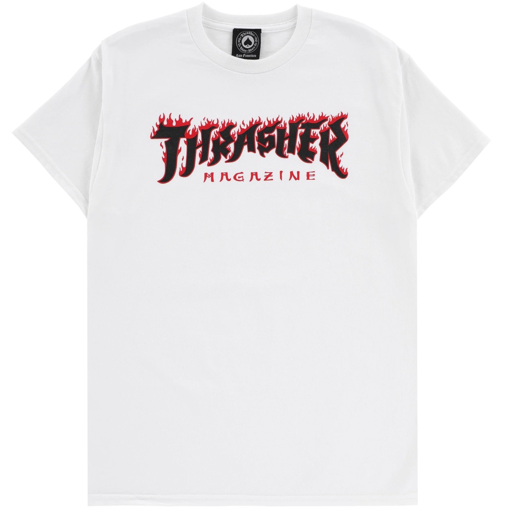 Thrasher Possessed Logo White T-Shirt