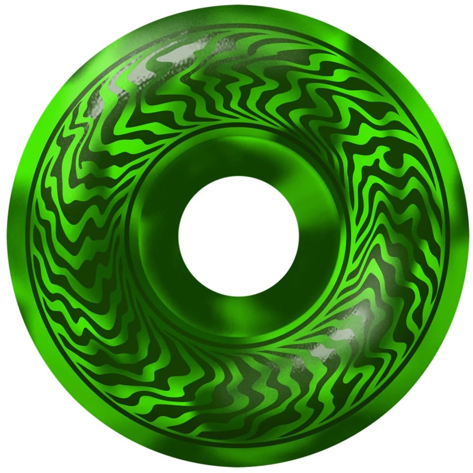 Spitfire Swirled Classic Lime Green F4 99D 58mm Skateboard Wheels