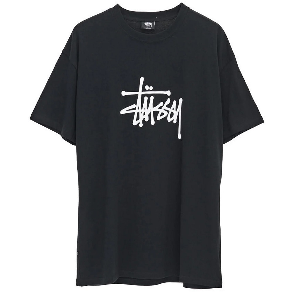Stussy Solid Graffiti Black T-Shirt