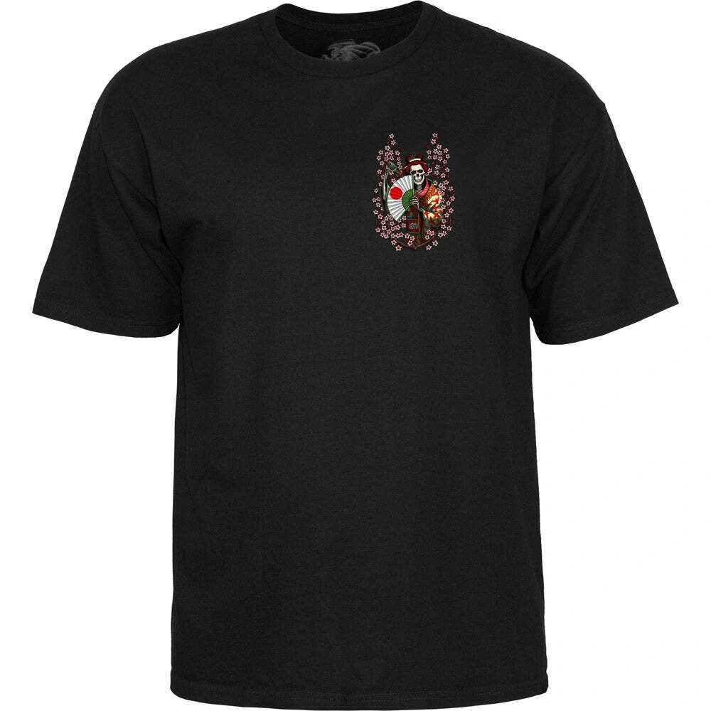 Powell Peralta Sakura Yosozumi Samurai Black T-Shirt [Size: M]