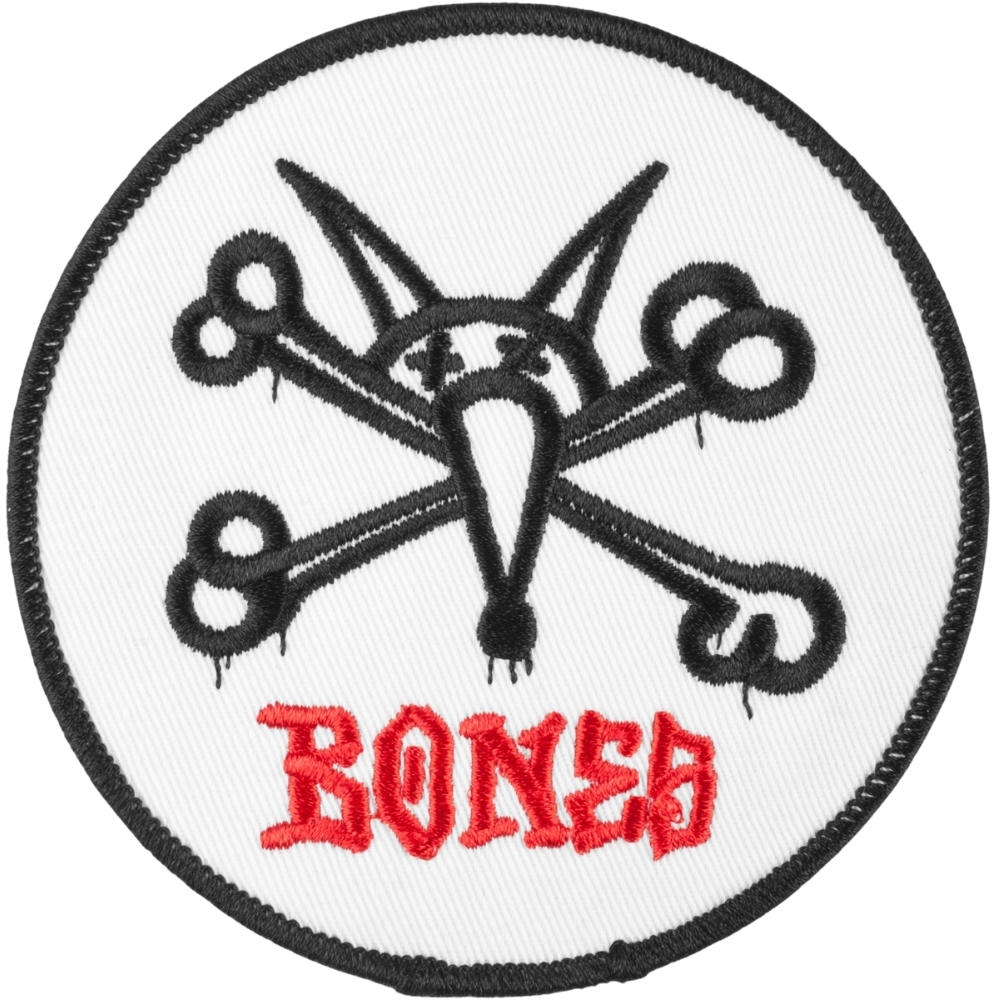 Powell Peralta Vato Rat White 3.5" Patch