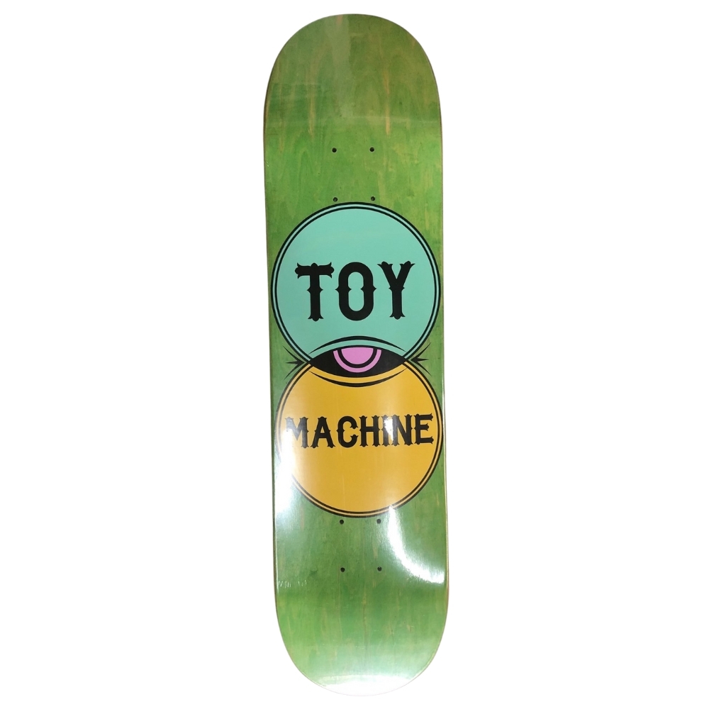 Toy Machine Vendiagram Green 7.75 Skateboard Deck