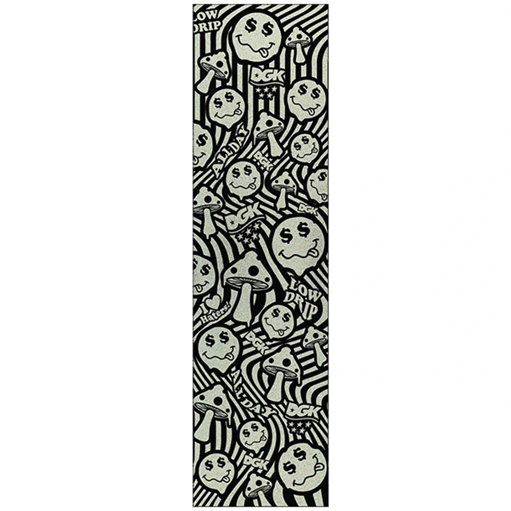 Dgk Glow Up 9 x 33 Skateboard Grip Tape Sheet