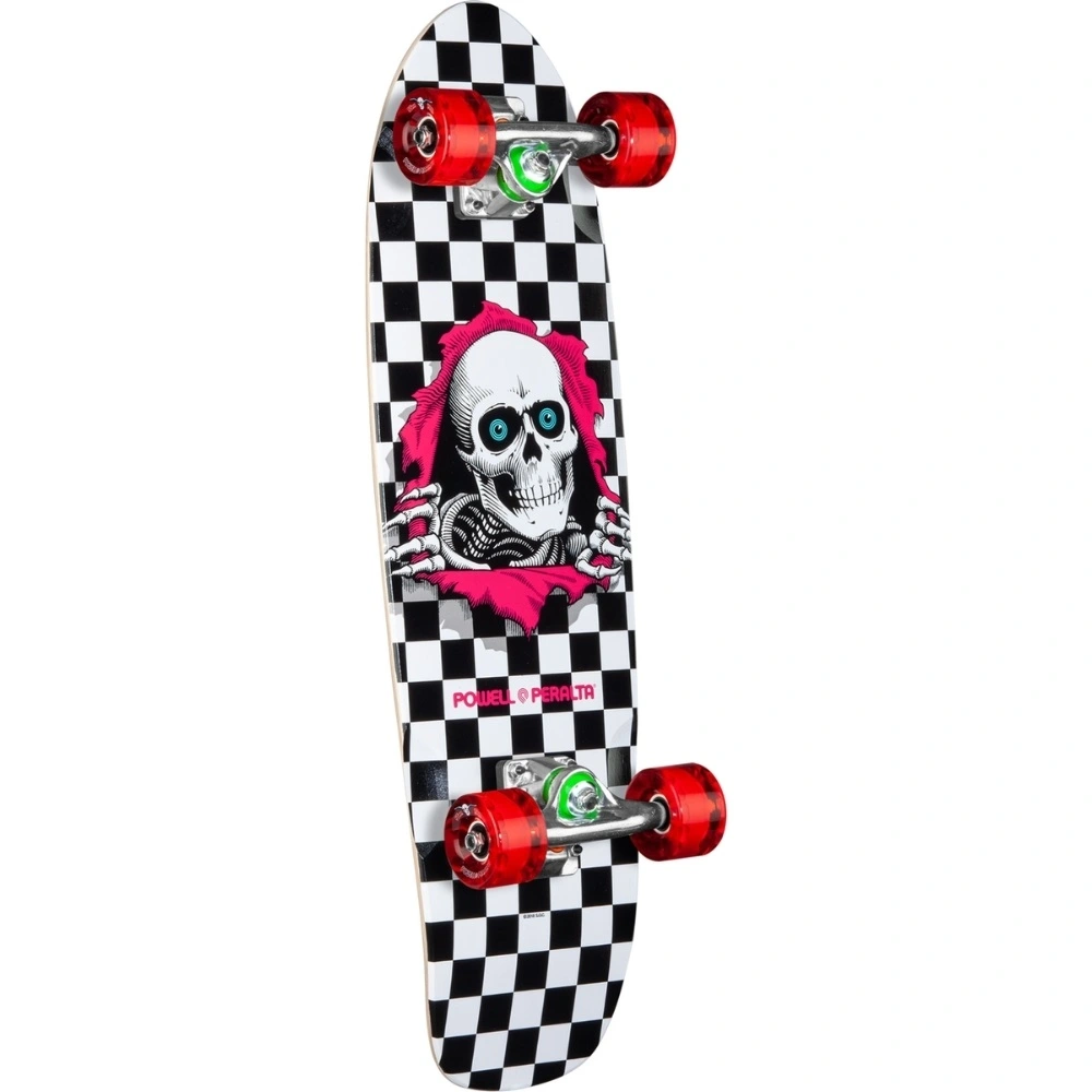 Powell Peralta Sidewalk Surfer Checker Ripper 27 Cruiser Skateboard