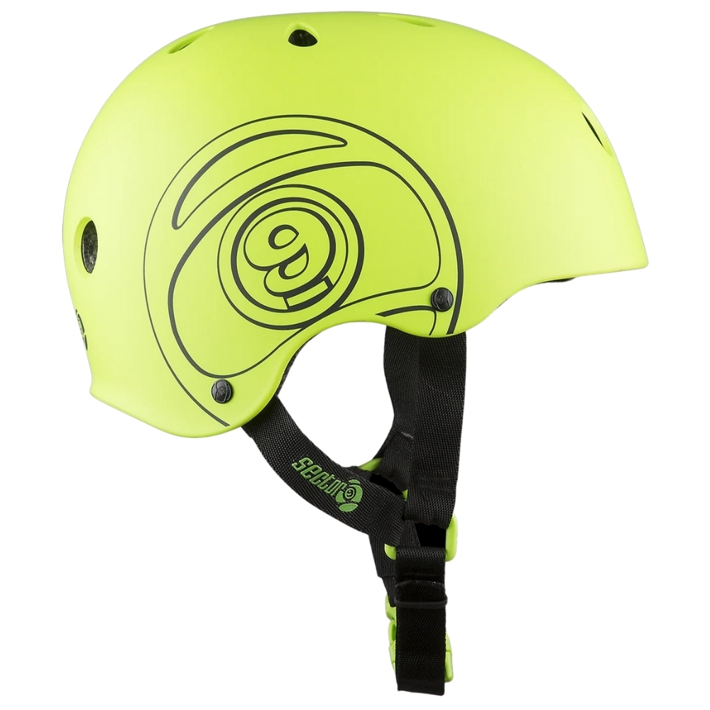 Sector 9 Logic CPSC Bike Certified Lime Helmet [Size: S]