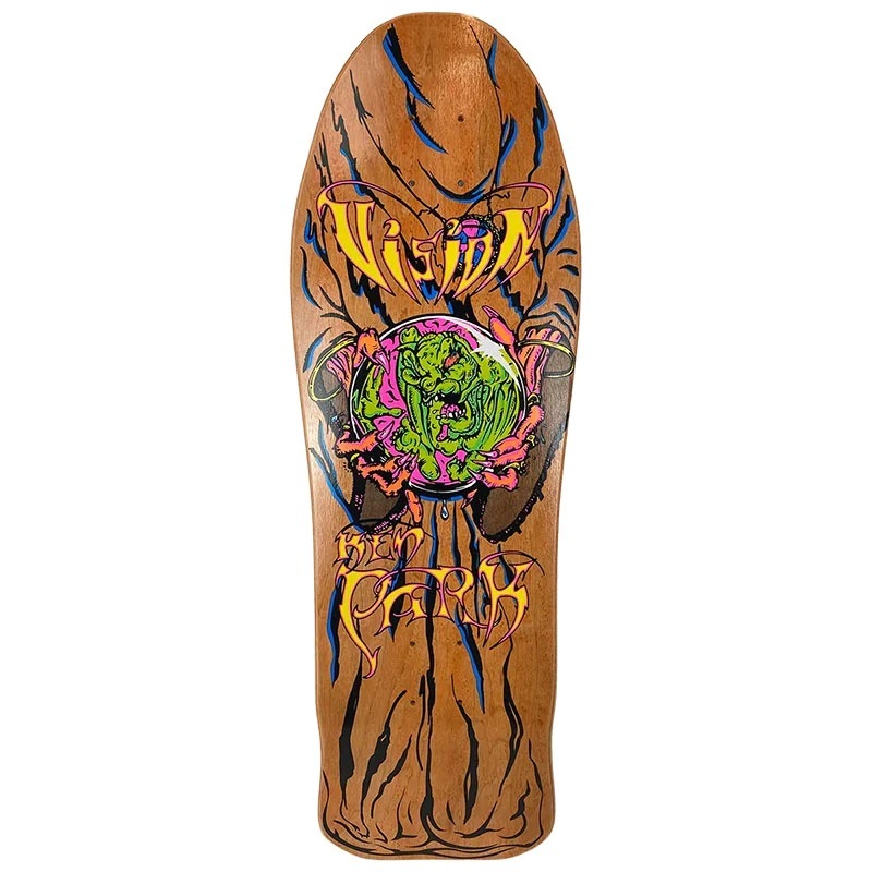 Vision Ken Park Crystal Ball Orange Skateboard Deck