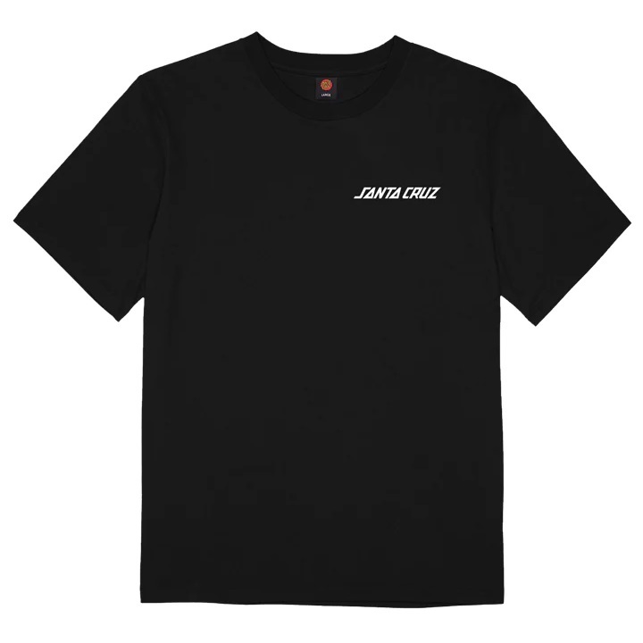 Santa Cruz Wall Hand Black T-Shirt