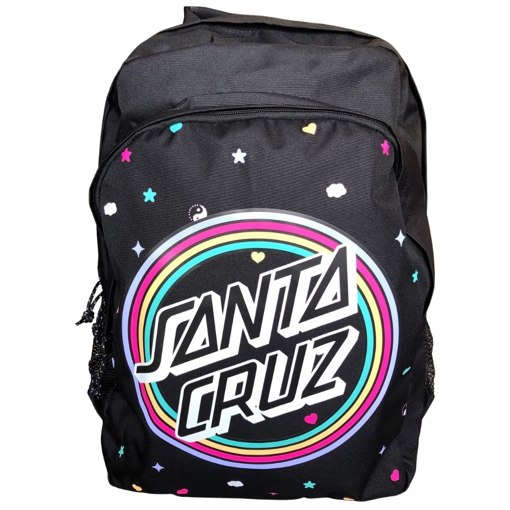 Santa Cruz Bow Dot Black Backpack