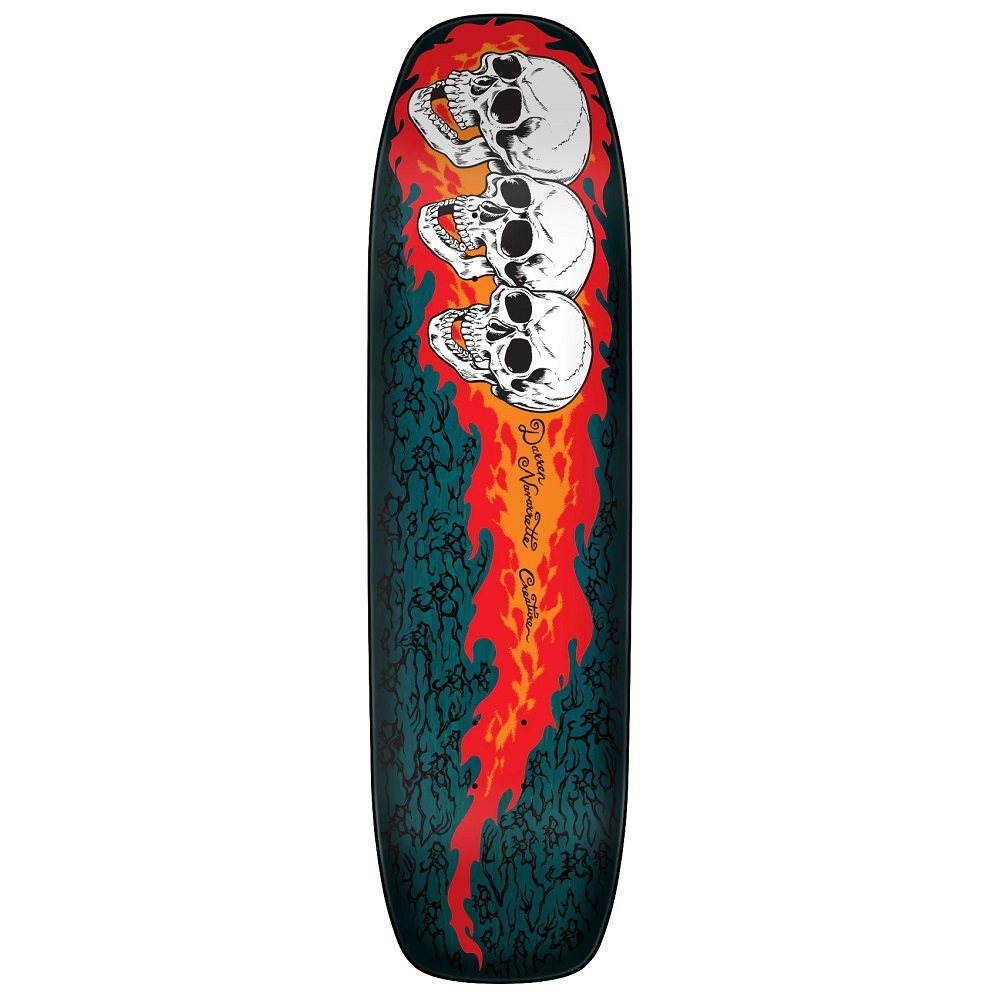 Creature Navarette 3 Skulls Pro 8.8 Skateboard Deck