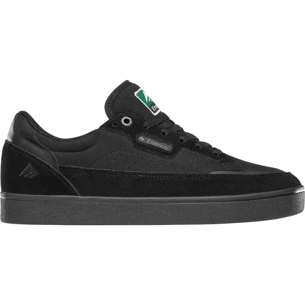 Emerica Gamma Black Black Black Mens Skate Shoes [Size: US 10]