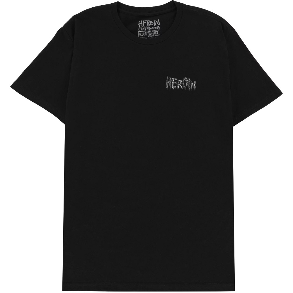 Heroin Zombie Black T-Shirt