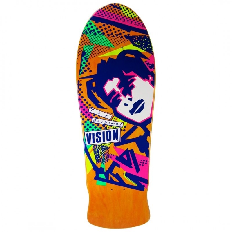 Vision Original MG Reissue Orange Skateboard Deck