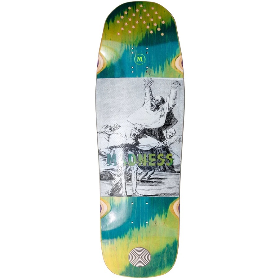 Madness Hora Blunt R7 Green 10.0 Skateboard Deck