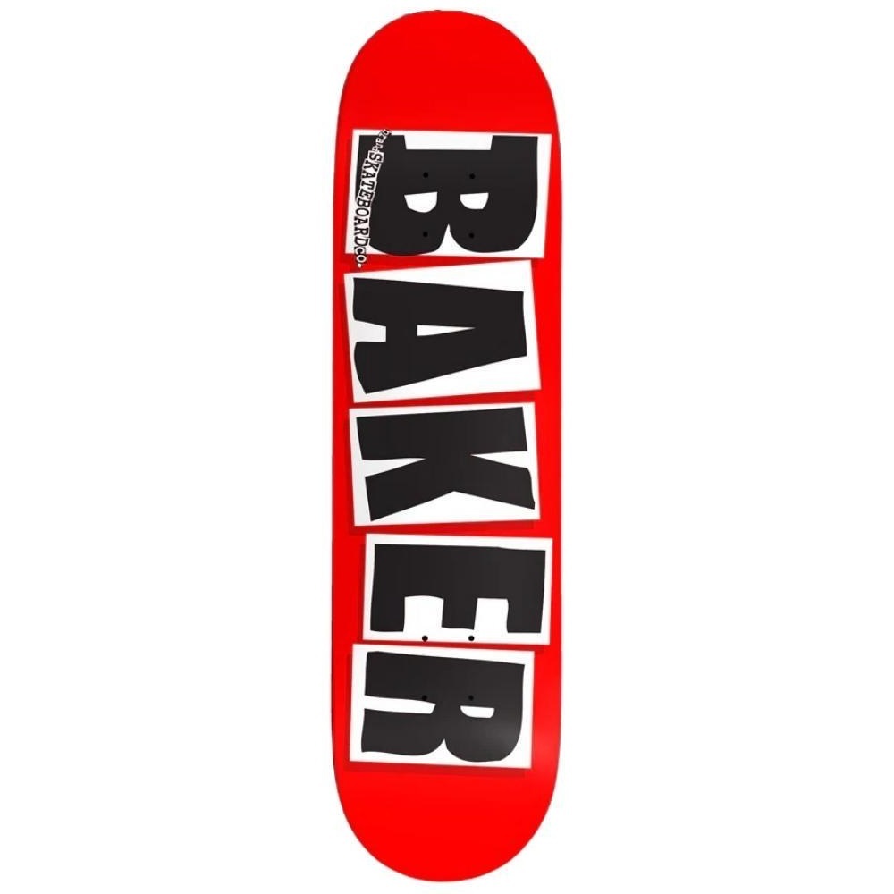 Baker OG Logo Red Black 8.75 Skateboard Deck