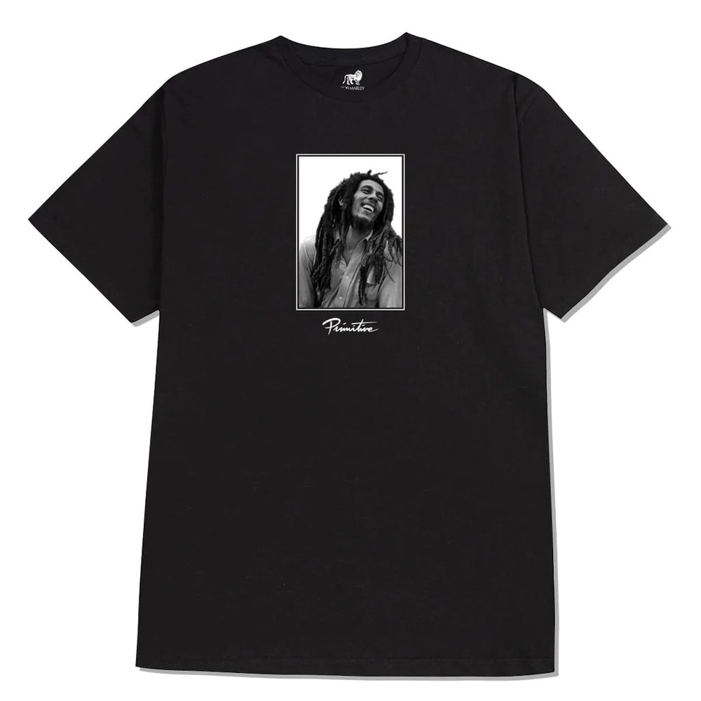 Primitive Bob Marley Uprising Black T-Shirt [Size: M]