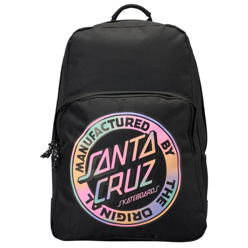 Santa Cruz Vivid MFG Dot Black Backpack