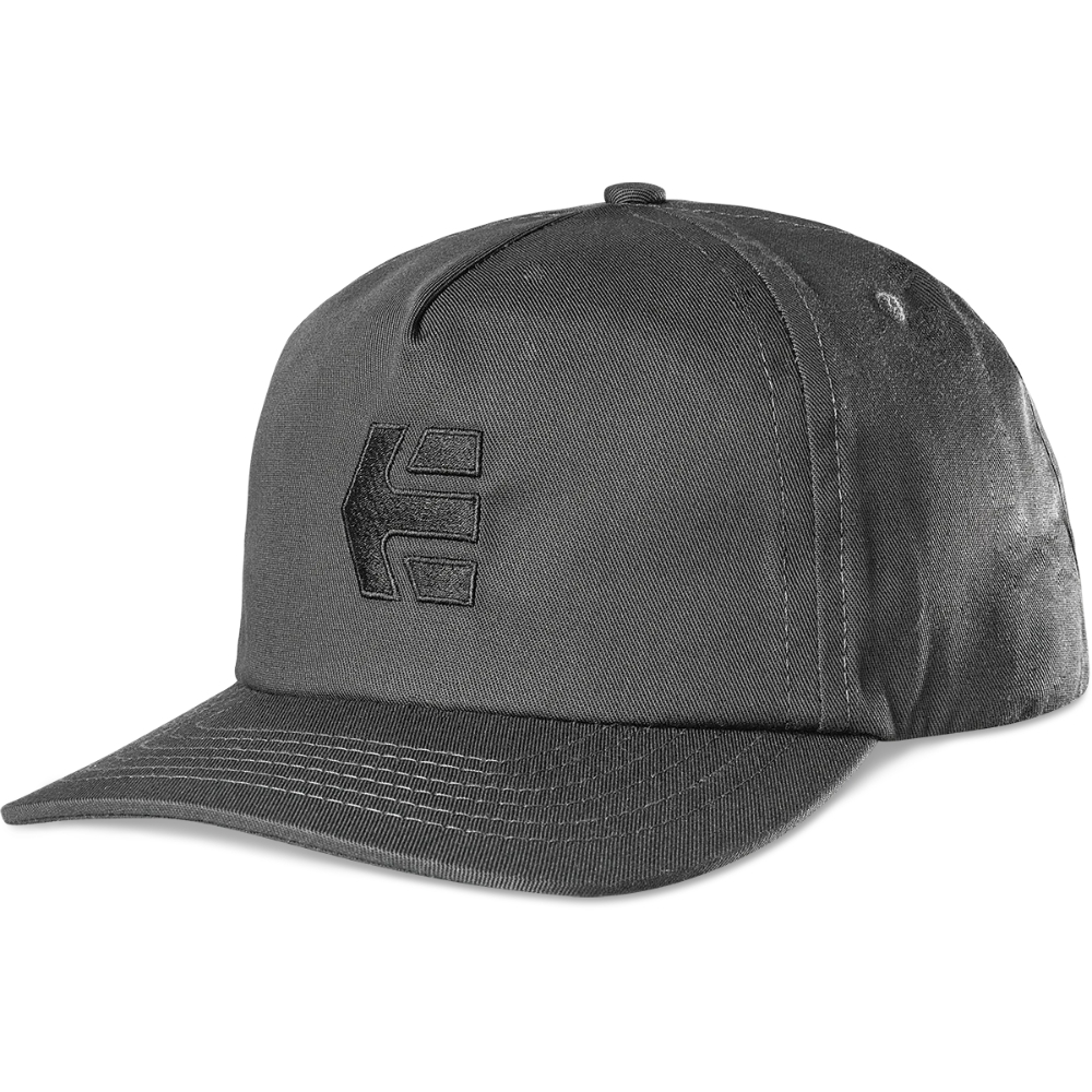 Etnies Icon Destruct Black Black Snapback Hat