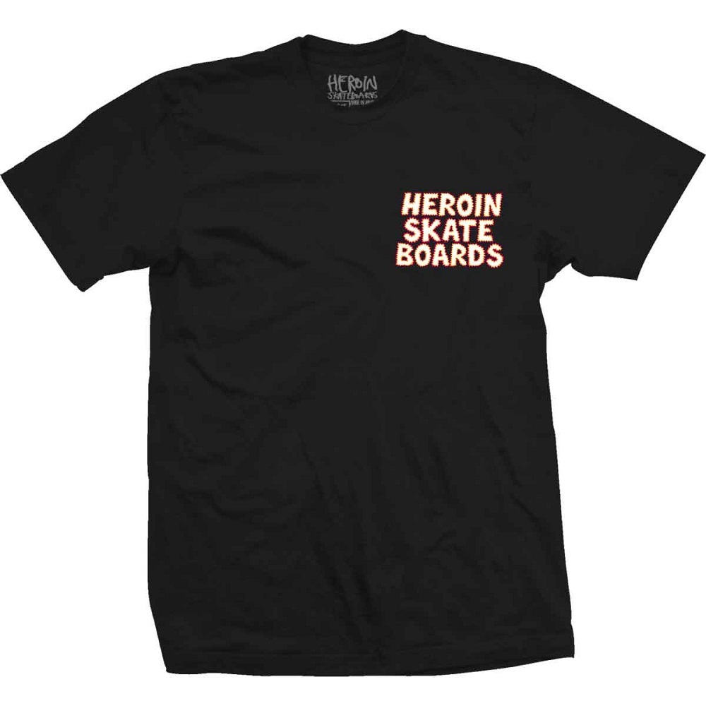 Heroin Stingee Thingee Black T-Shirt [Size: S]