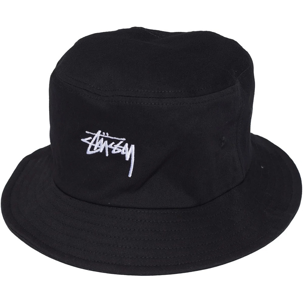 Stussy Stock Black Bucket Hat