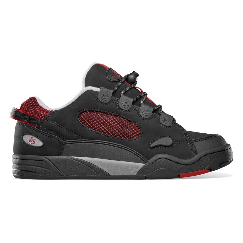 Es Muska Black Red Mens Skate Shoes [Size: US 7]