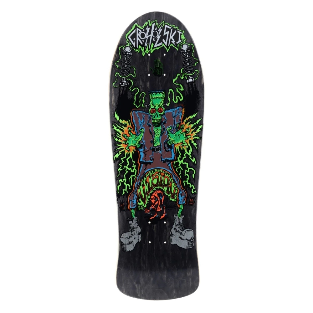 Vision Groholski Frankenstein Black Stain Skateboard Deck