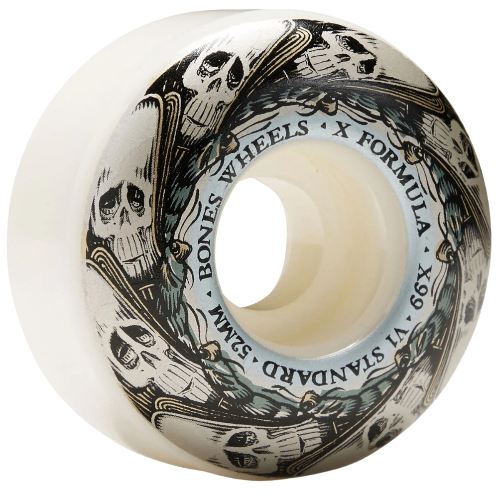 Bones X-Formula Butterfly Effect V1 99A 52mm Skateboard Wheels