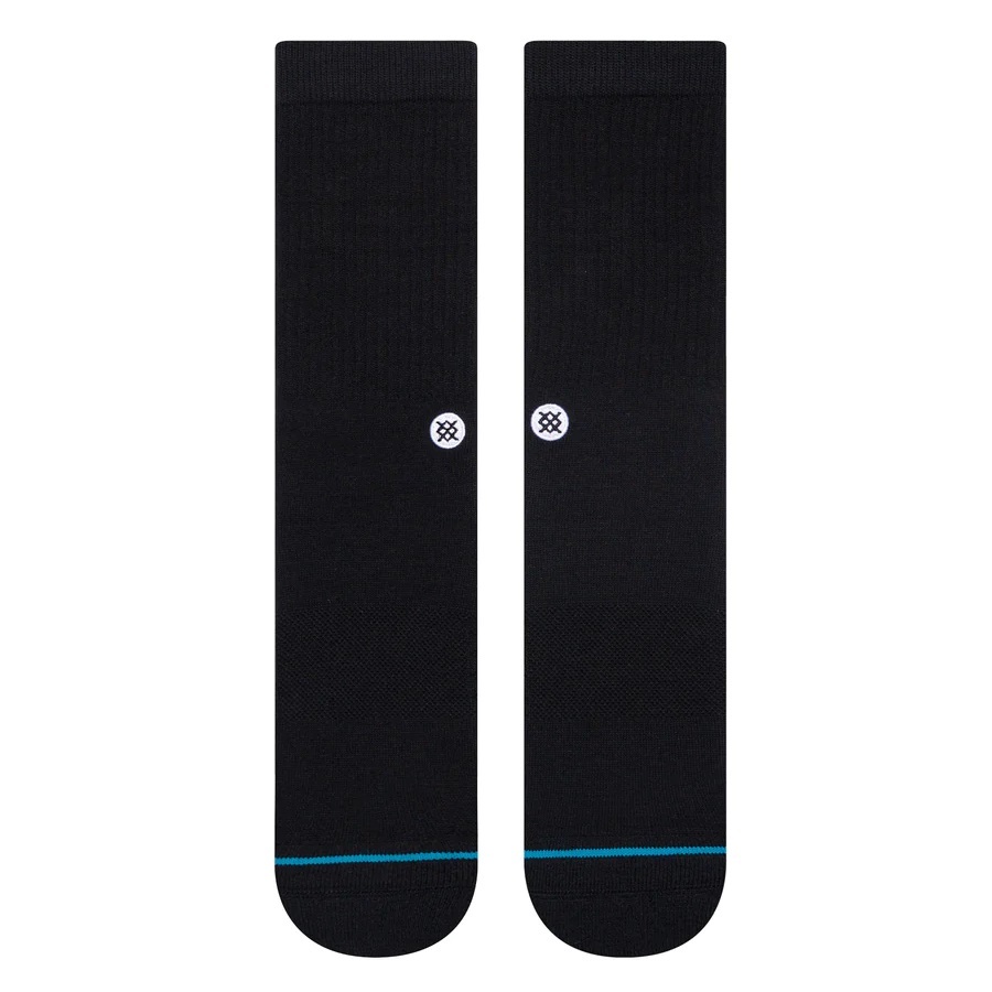 Stance Icon Black White Large Mens Socks