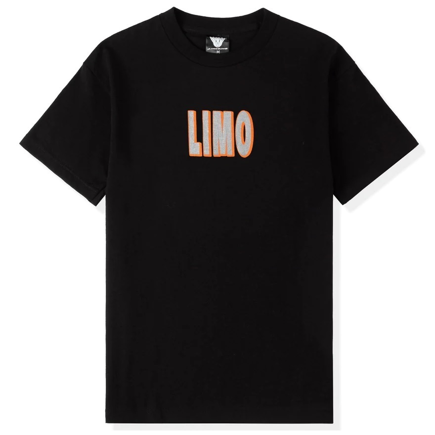 Limosine Limo Sticker Black T-Shirt [Size: L]