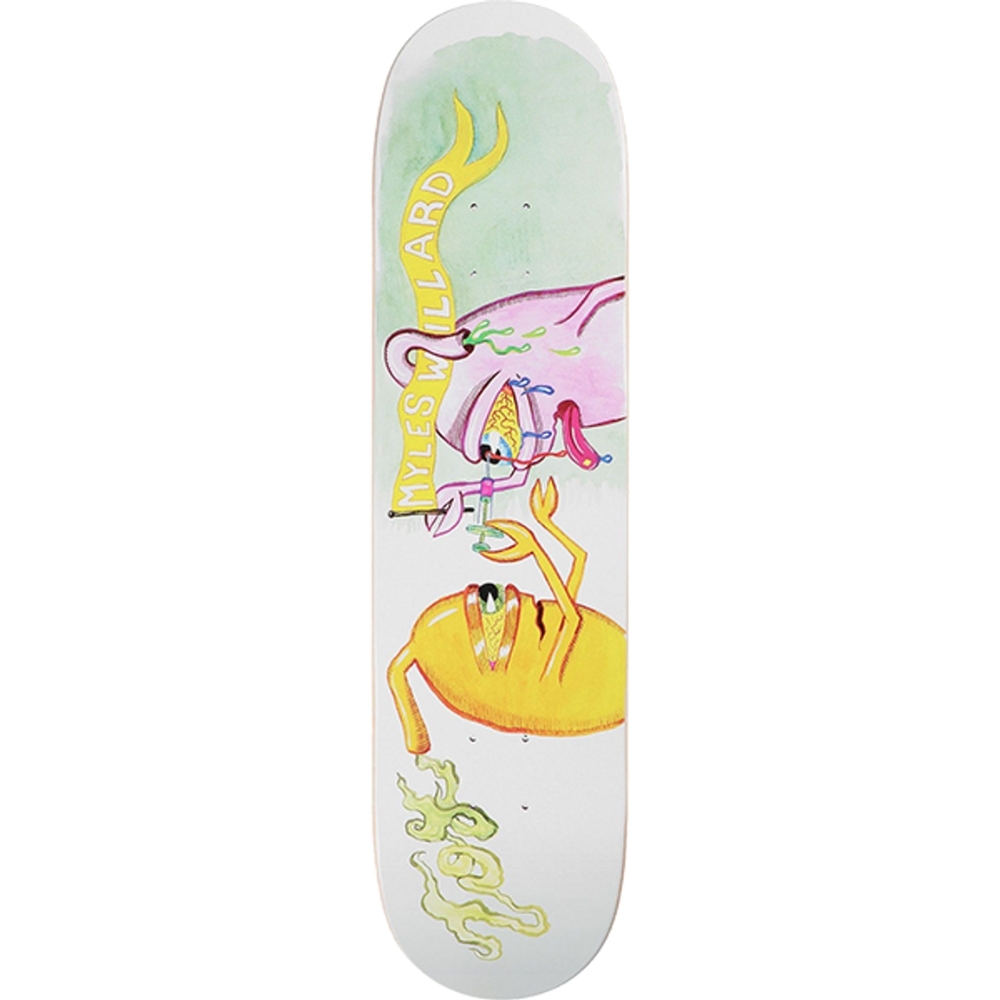 Toy Machine Eye Injection Myles Willard 8.0 Skateboard Deck