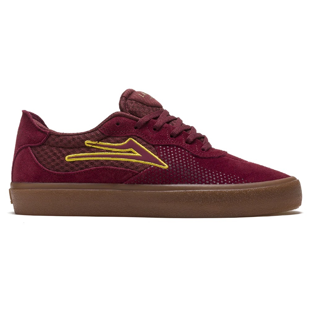 Lakai Essex Burgundy Suede Mens Skate Shoes [Size: US 9]