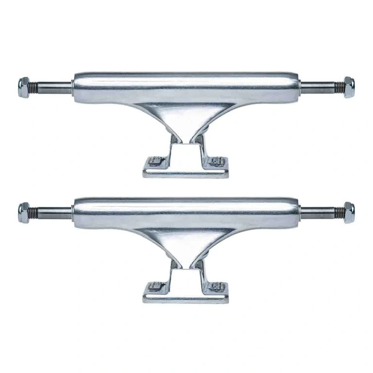 Slappy ST1 Inverted Polished Set Of 2 Skateboard Trucks [Size: 8.00]