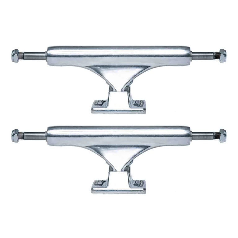 Slappy ST1 Inverted Hollow Polished Set Of 2 Skateboard Trucks [Size: 8.00]