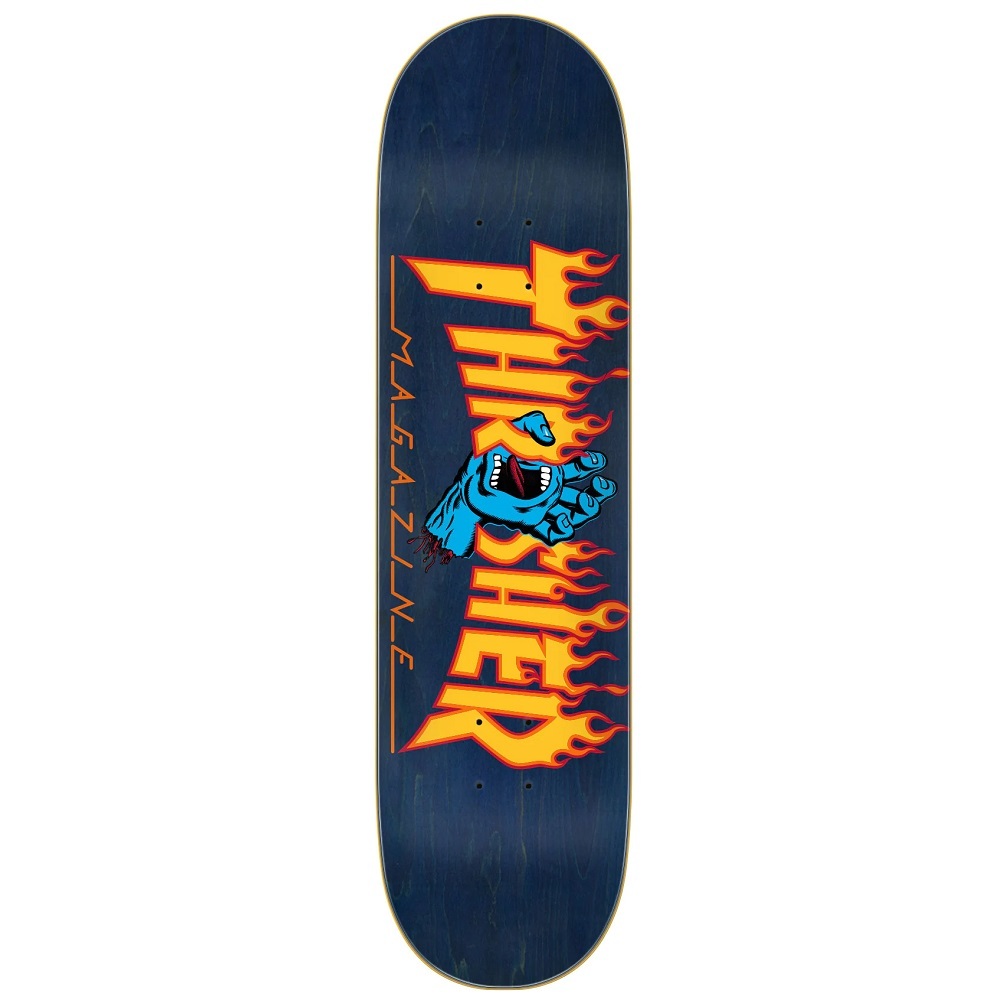 Santa Cruz X Thrasher Screaming Flame Logo 8.25 Skateboard Deck