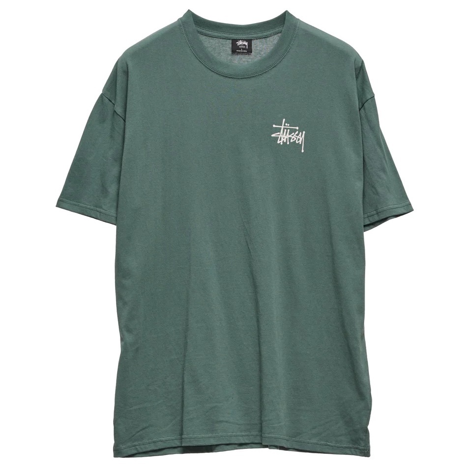 Stussy Extra Tough Moss Green T-Shirt [Size: S]