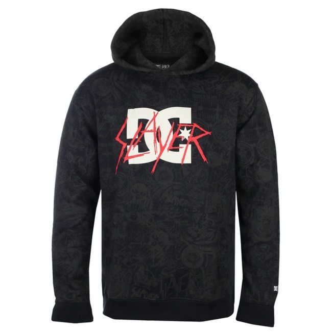 DC X Slayer Allover Pirate Black Hoodie [Size: S]