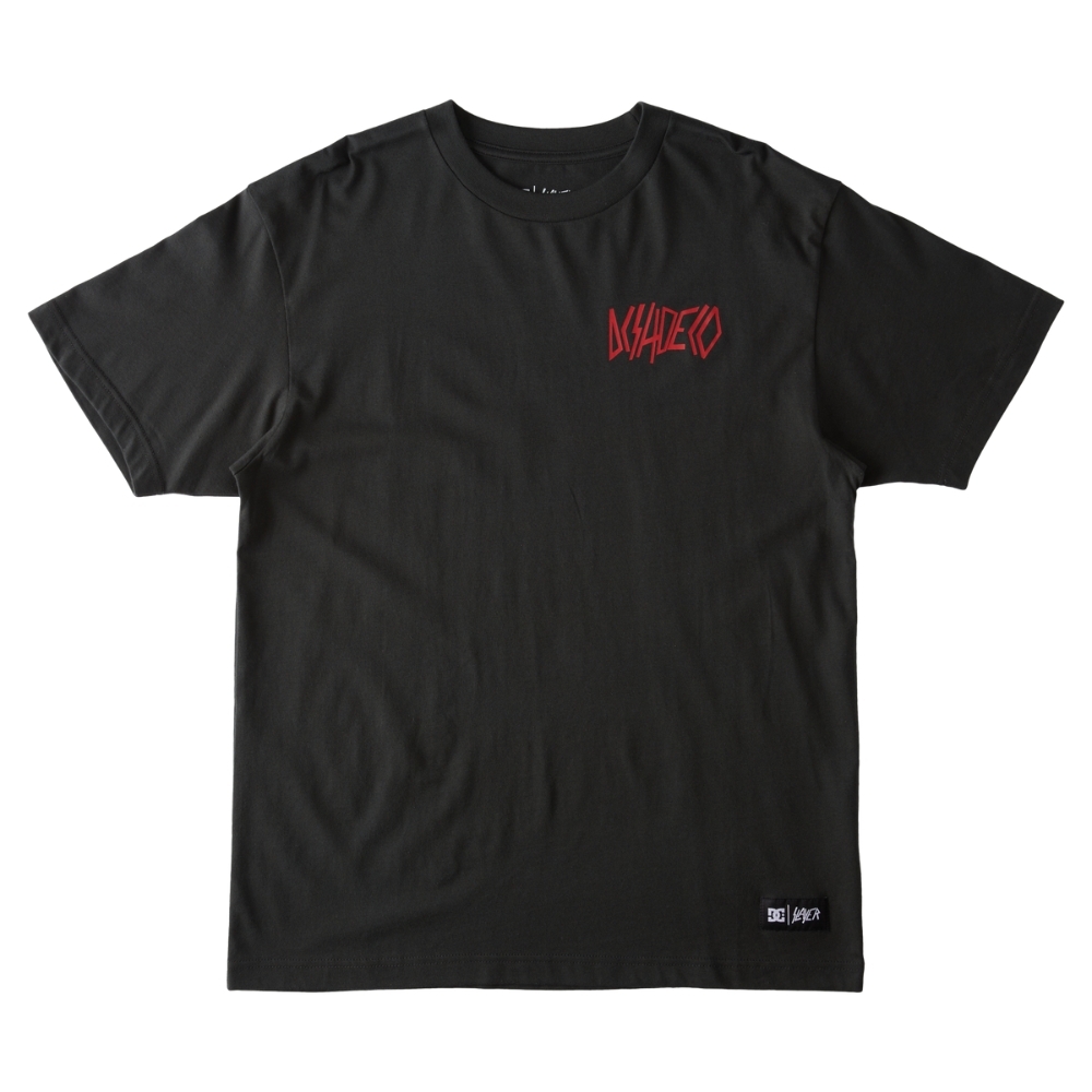 DC X Slayer Shoeco Pirate Black T-Shirt [Size: S]